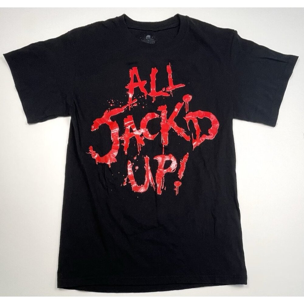 2015 Universal Orlando HALLOWEEN HORROR NIGHTS Adult SMALL All Jack'd Up T-SHIRT
